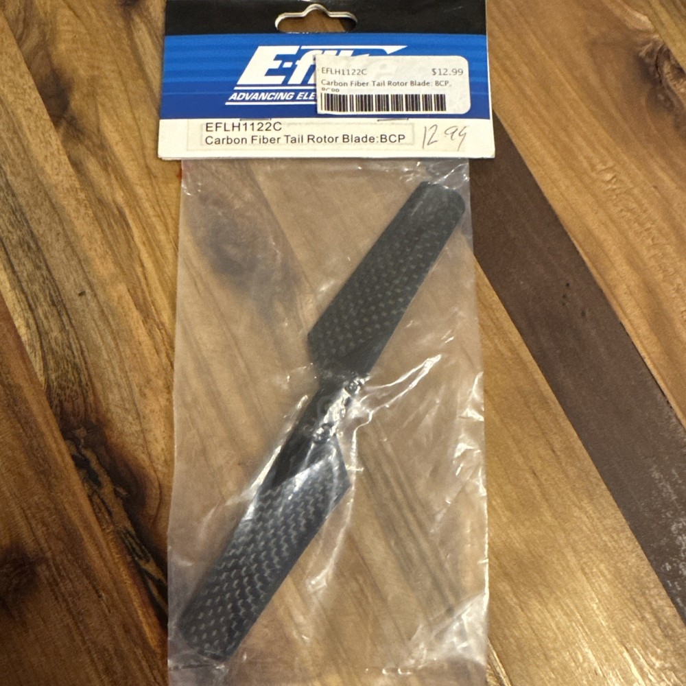 E-FLITE EFLH1122C CARBON FIBER TAIL ROTOR BLADE:BCP