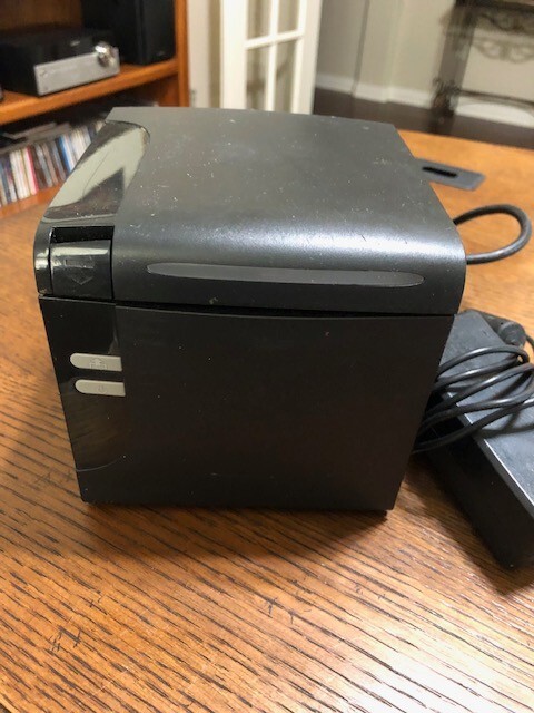 Datavan PR-7120 Thermal Receipt Printer w/ Power Supply PR# 712019330992