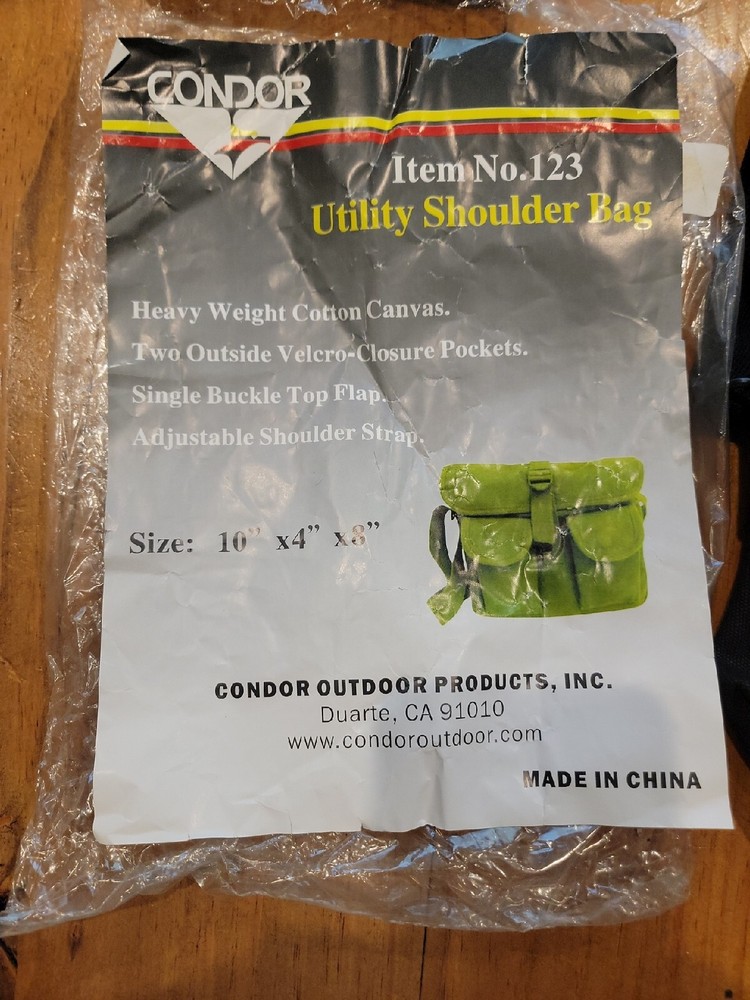 Condor Utility Shoulder Bag. Ammo Bag.