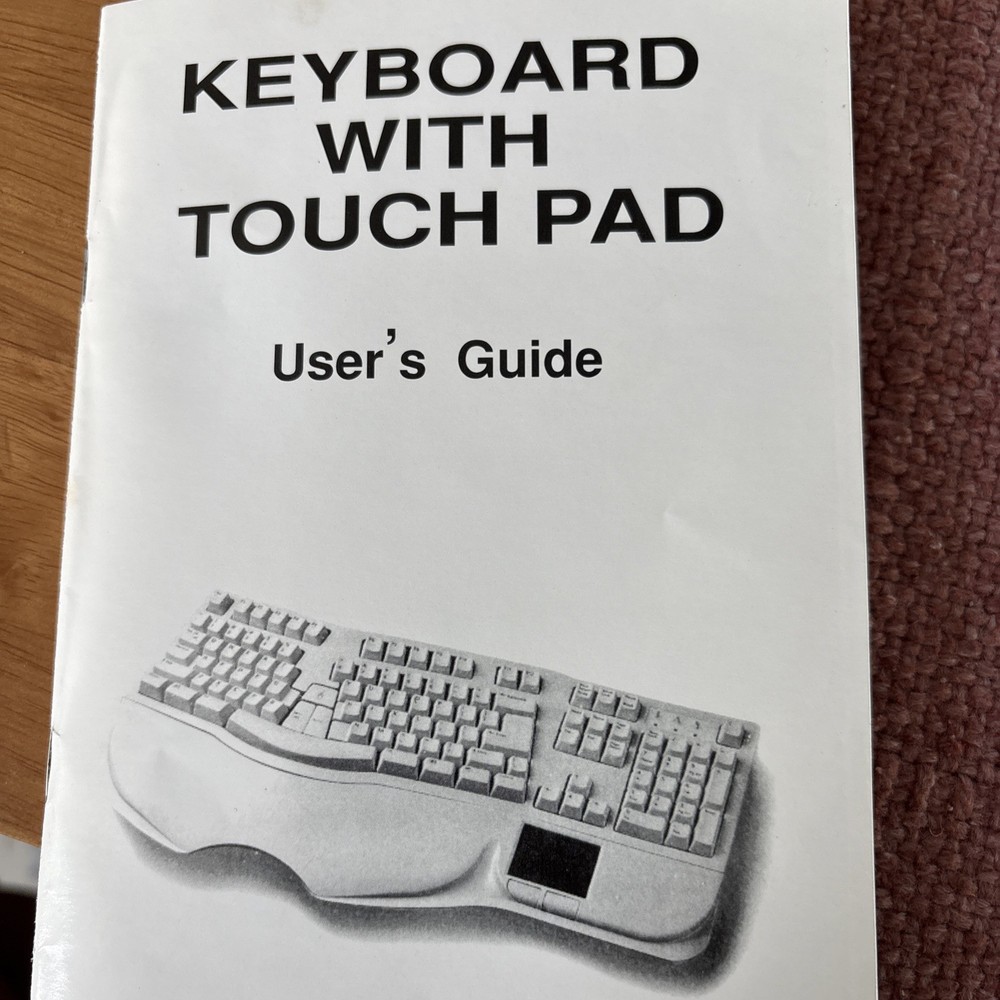 Ergonomic Wired Keyboard & Mouse Vintage