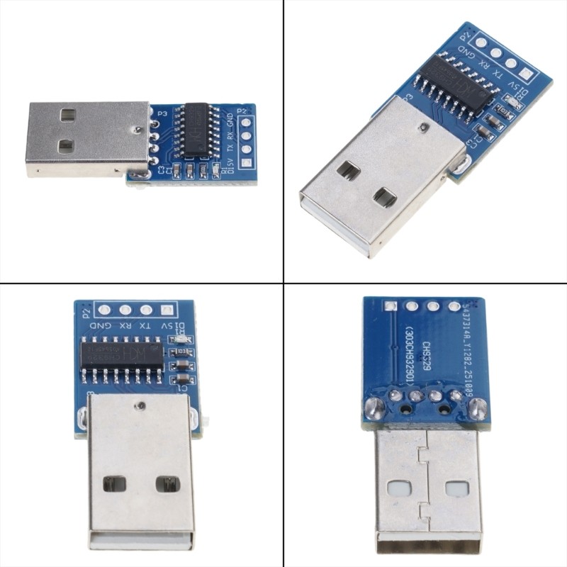 CH9329 Multifunctional UART Serial USB Interfaced Module for Data Acquisition