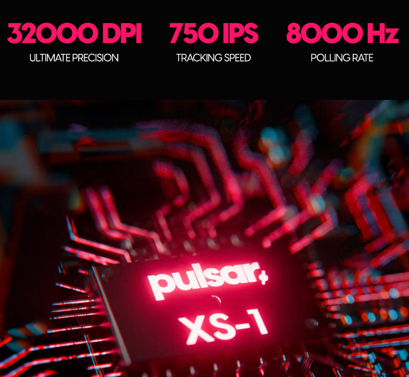 Pulsar ZywOo The Chosen Wireless Gaming Mouse Black 100% Authentic