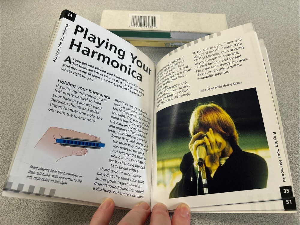 Mississippi Harmonica and Playing The Harmonica Instruction Book