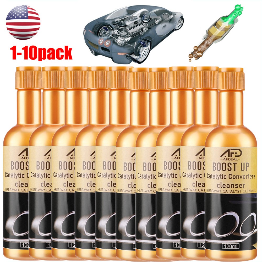 Boost Up Vehicle Engine Catalytic Converter Cleaner Multipurpose Deep Cleaning