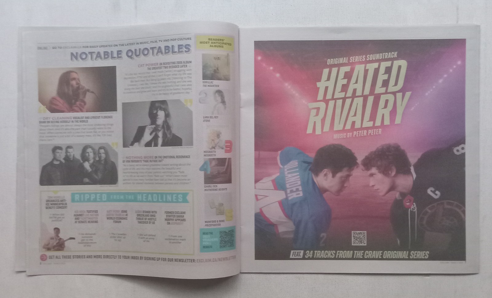 Exclaim! Magazine Nirvanna The Band Show Movie Heated Rivalry Canadian TV Music