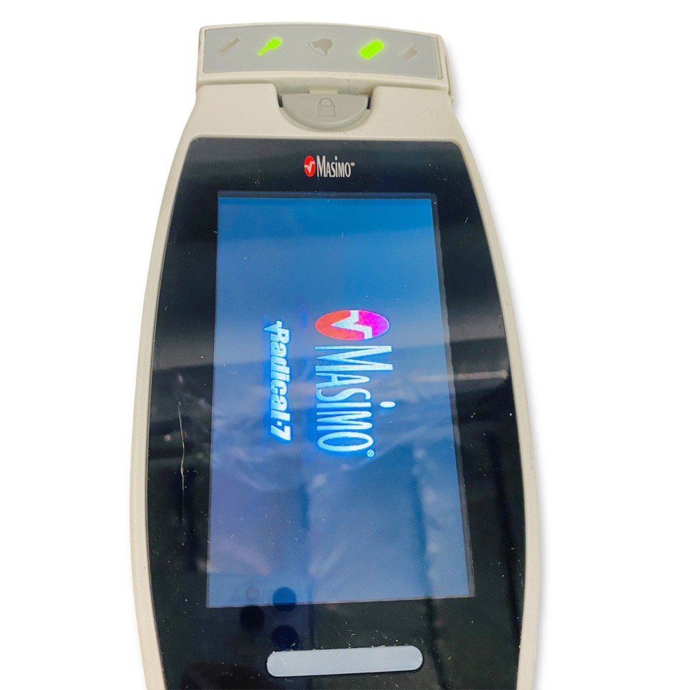 Masimo Radical 7 Rainbow Pulse Oximeter Bedside with Docking Station, Tested