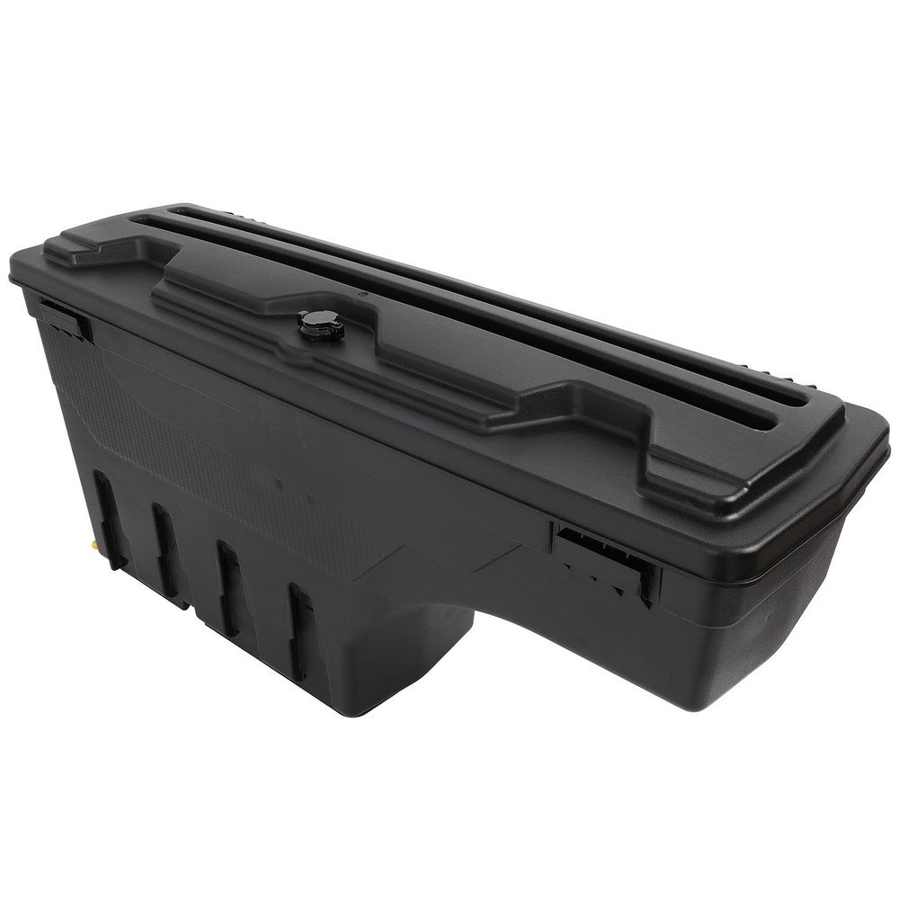 Storage Box Key Lock Swing For Ram 1500 2019-2021 Both Sides Black