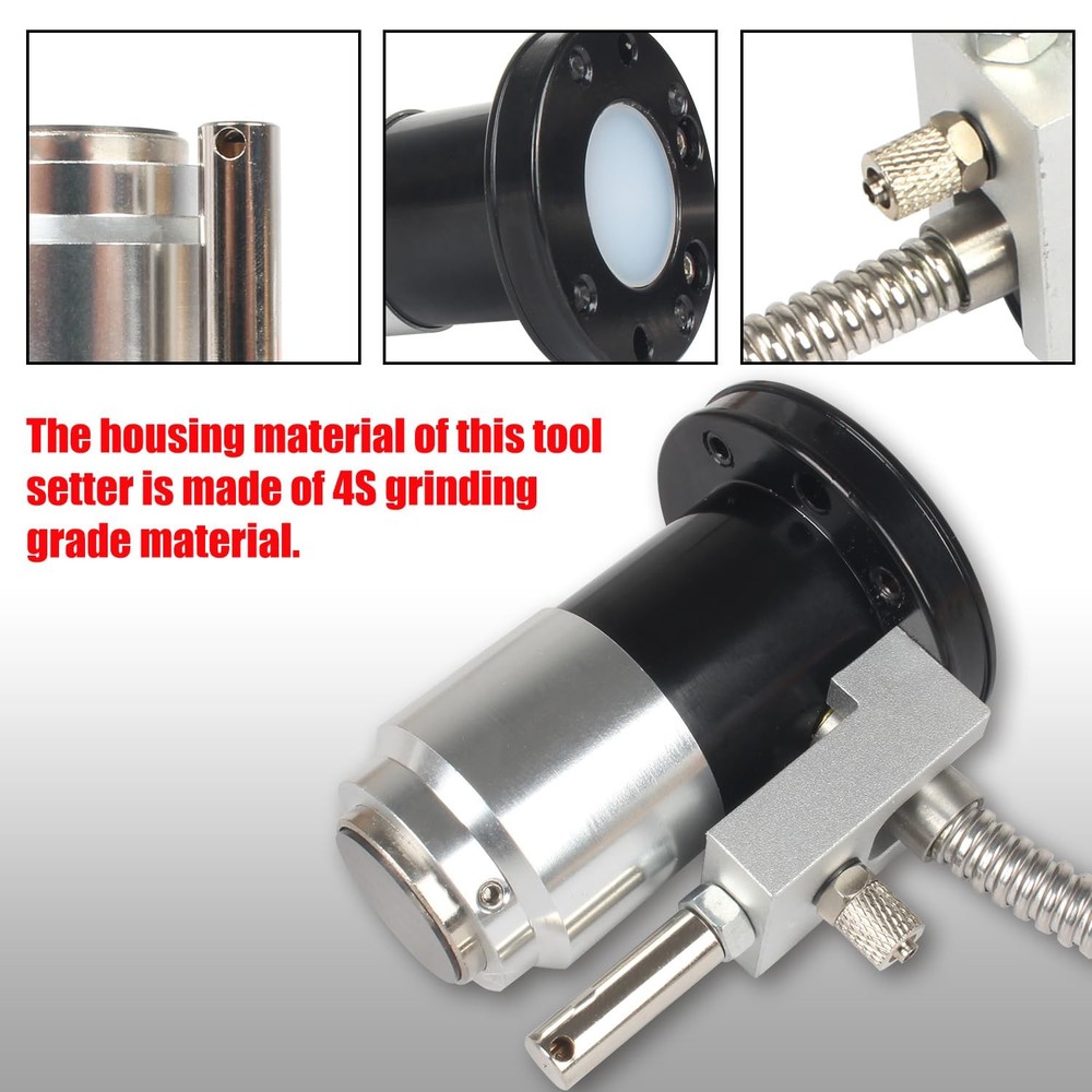 XUNKUNER DC24V Automatic Tool Sensor Gauge, Normally Closed Mach3 Tool Settin...