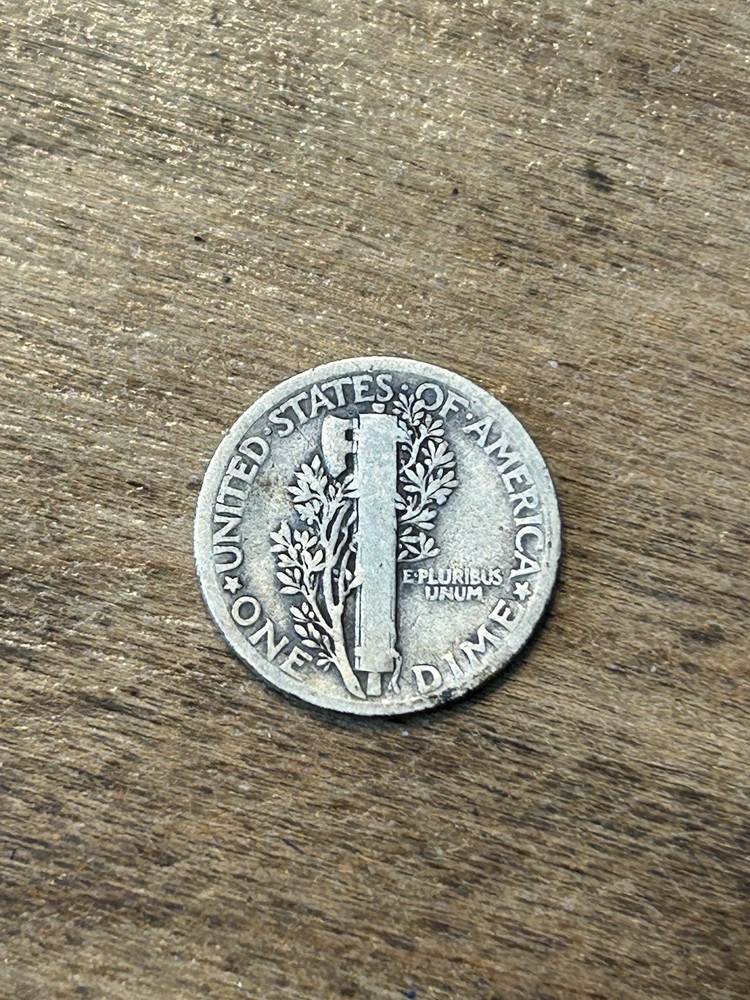 1917 Mercury Dime VG