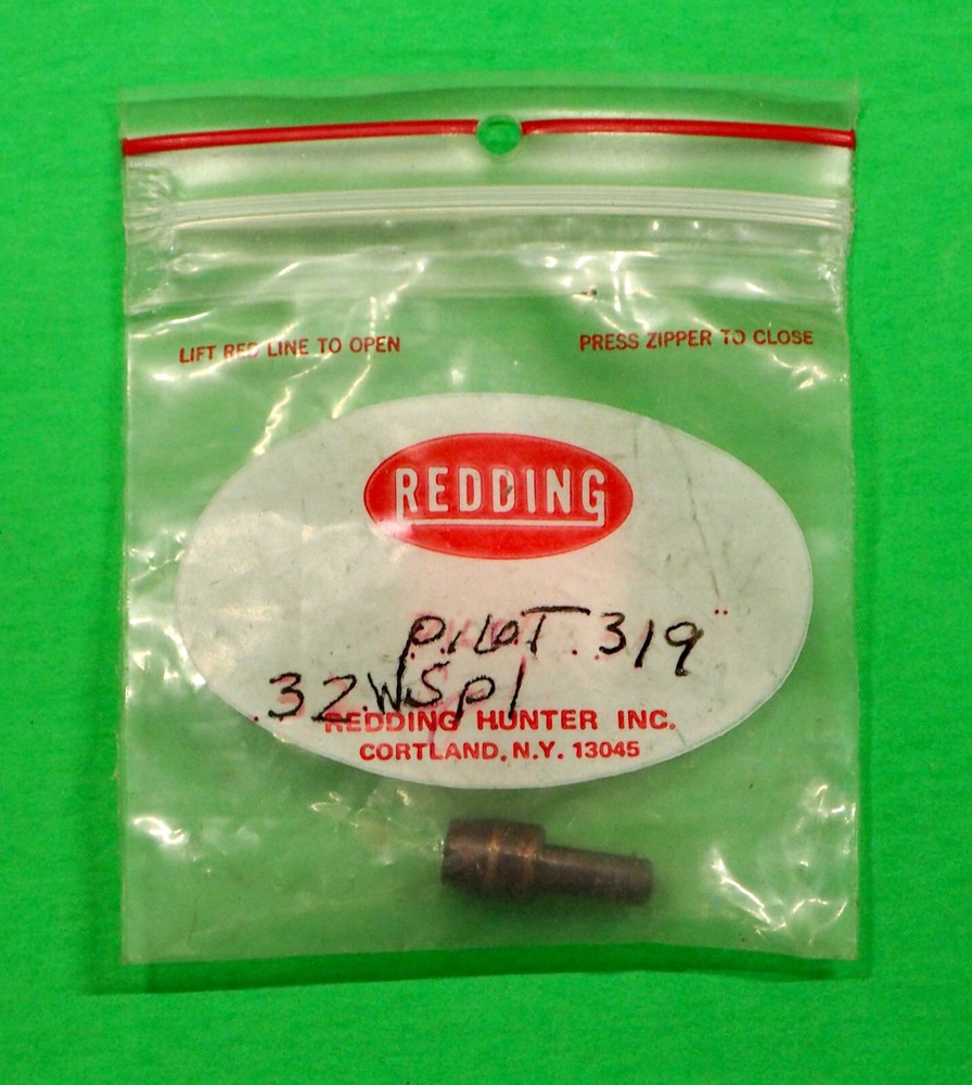 Redding .319 Split Shank Trimmer Pilot-(15319)-in older package-.32 Cal