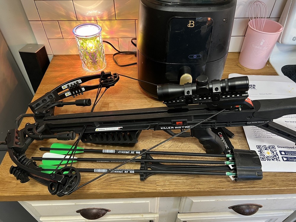 Killer Instinct fiery 400 crossbow with arrows