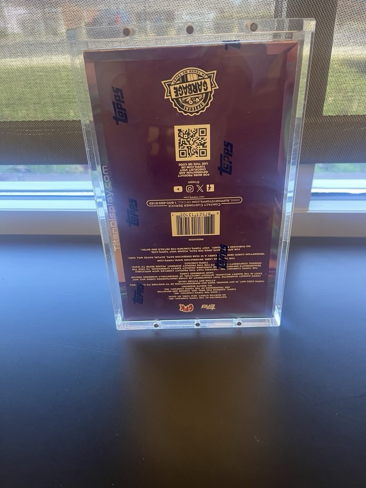 Acrylic Display Case Stackable FITS 2024 Garbage Pail Kids Chrome 7 Hobby Box