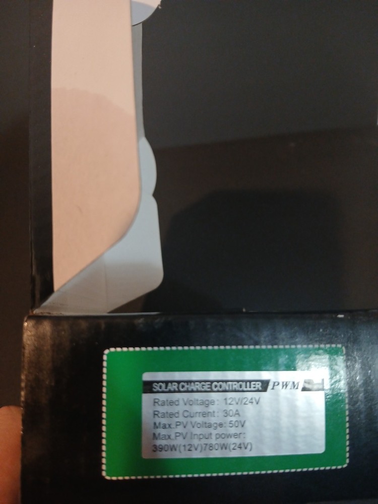 30A PWM Solar Panel Charge Controller 12/24V Auto LCD Display Dual USB Timer Set