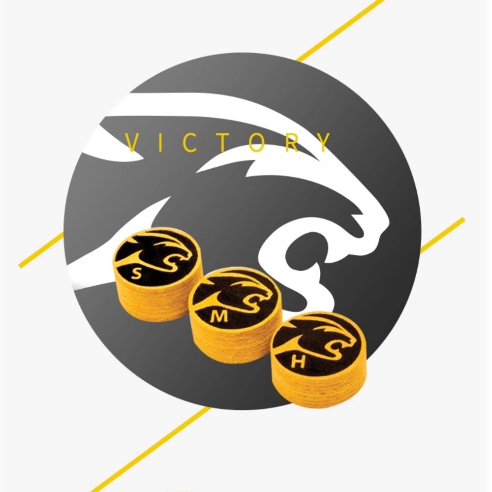 Predator Victory Tip M (Medium) - Premium 8-Layer Pool Cue Tip 14MM