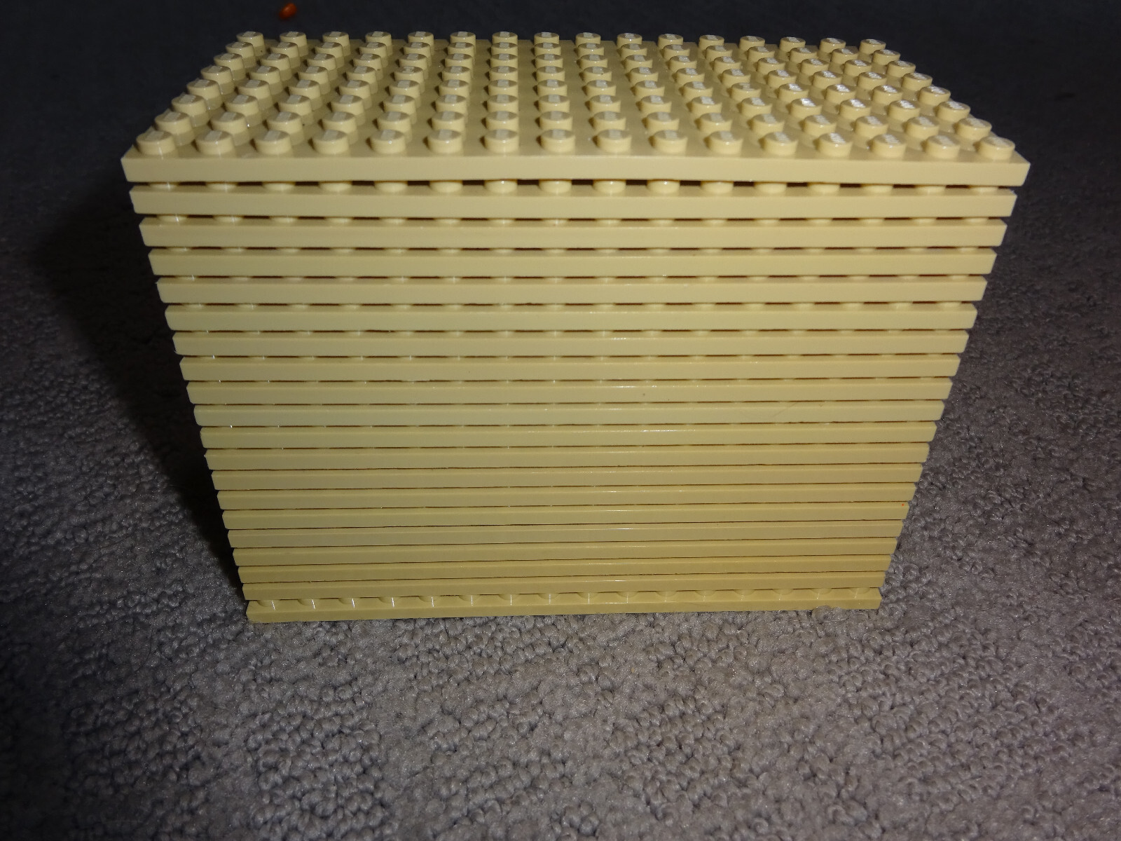 Lego Plate Lot of 20 Tan Sand 8x16 16x8 studs baseplates! More colors available!
