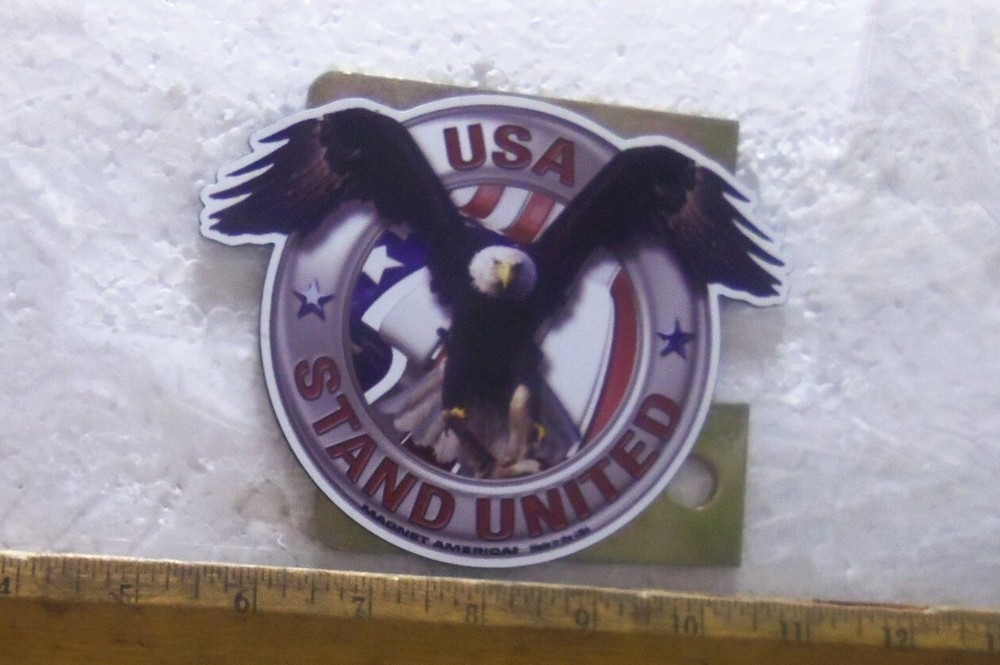 USA Stand United with Eagle - XLarge Magnet