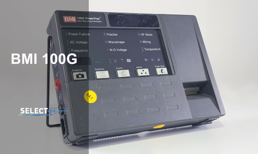 BMI DRANETZ 100G POWERVISA POWER QUALITY ANALYZER ****LOOK**** (REF.: G)