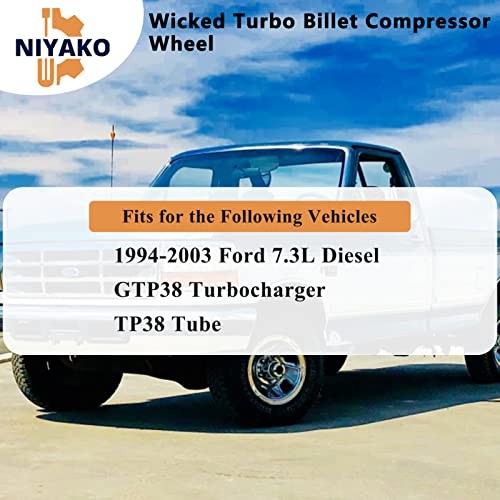 Wicked Turbo Billet Compressor Wheel Replacement# ???? Fit 1994-2003 7.3L