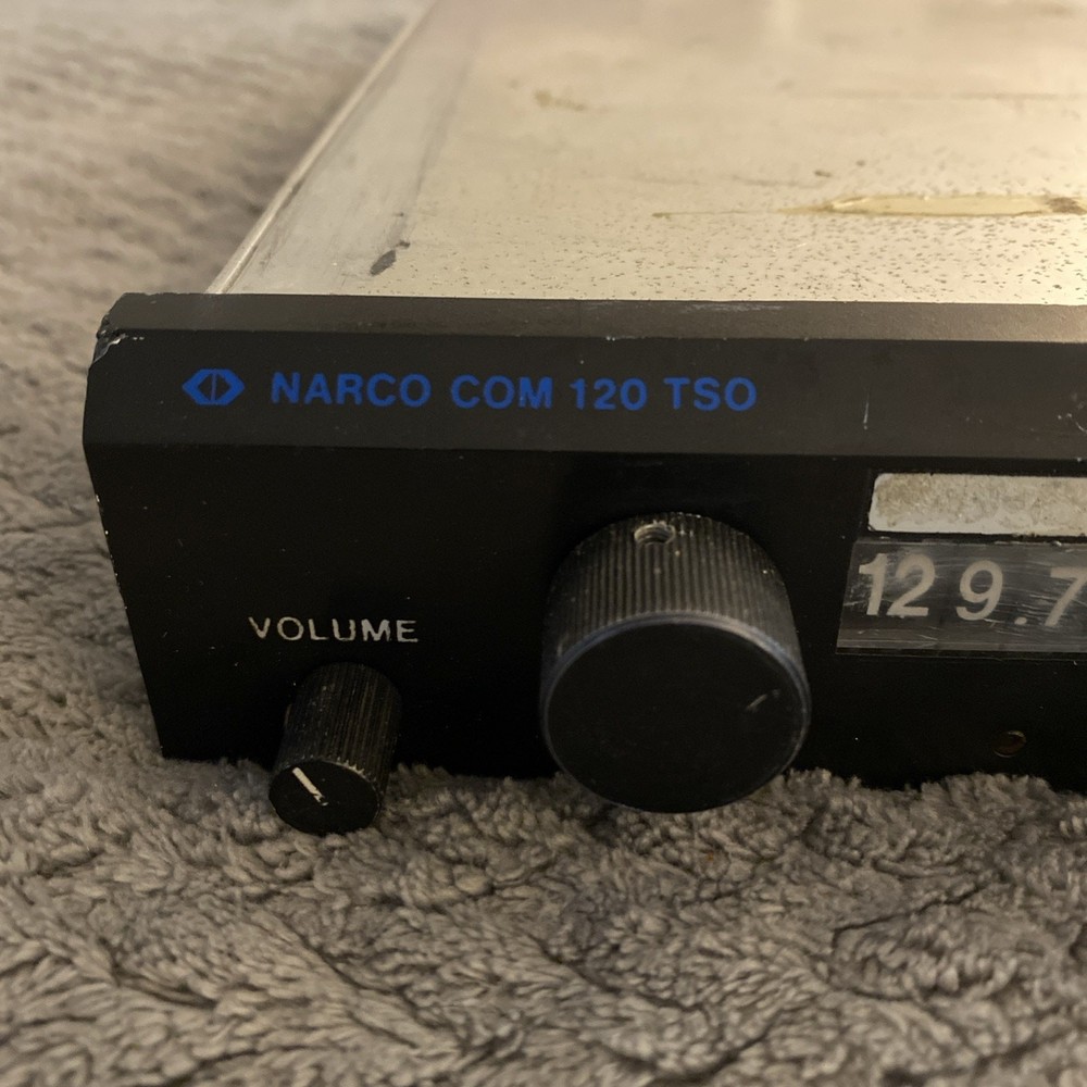 Narco Com 120 TSO VHF Transceiver - Not Tested