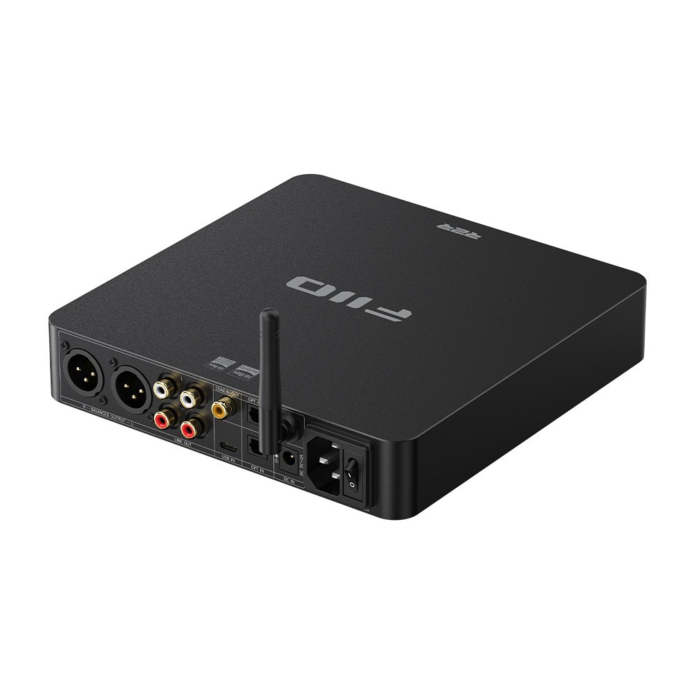 FiiO BR15 R2R Digital-to-Analog Converter with Bluetooth Audio Receiver (Black)