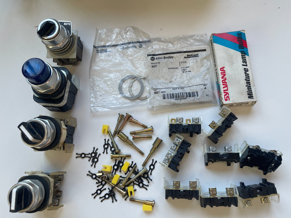 Allen-Bradley 800T Switch & Pilot Devices and Miscellaneous Components