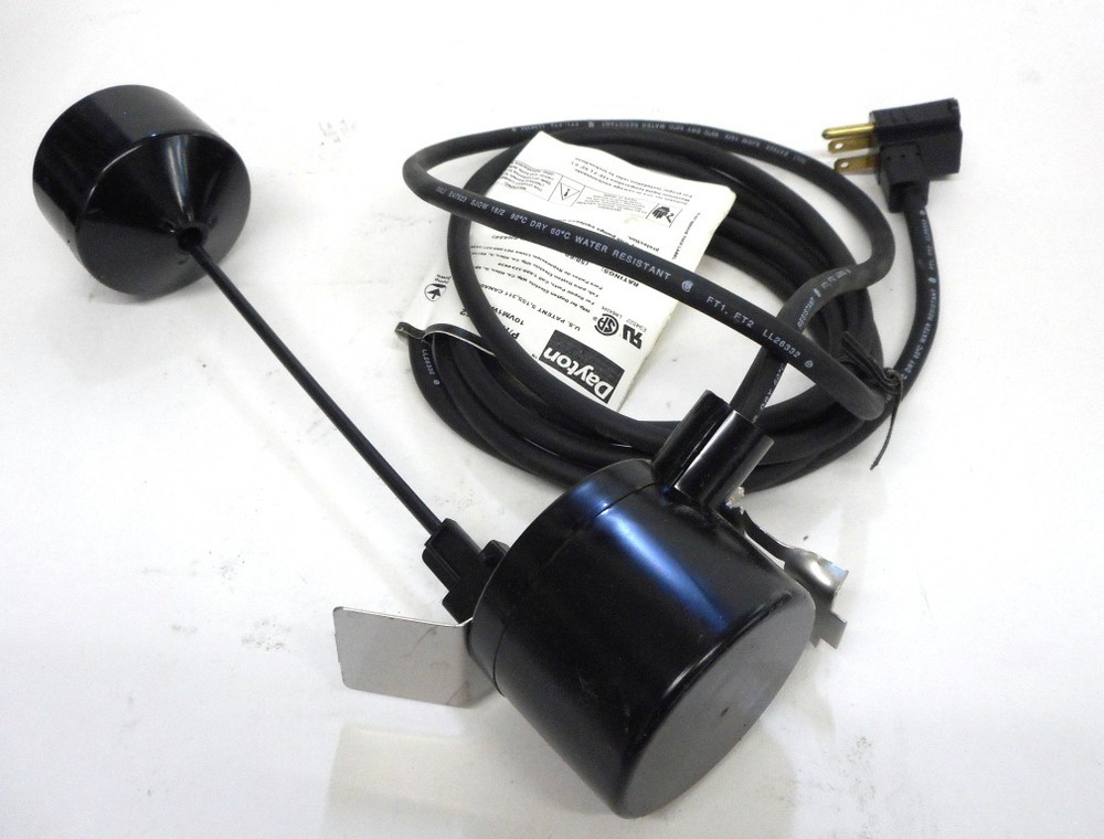DAYTON, VERTICAL FLOAT SWITCH, 3BY72
