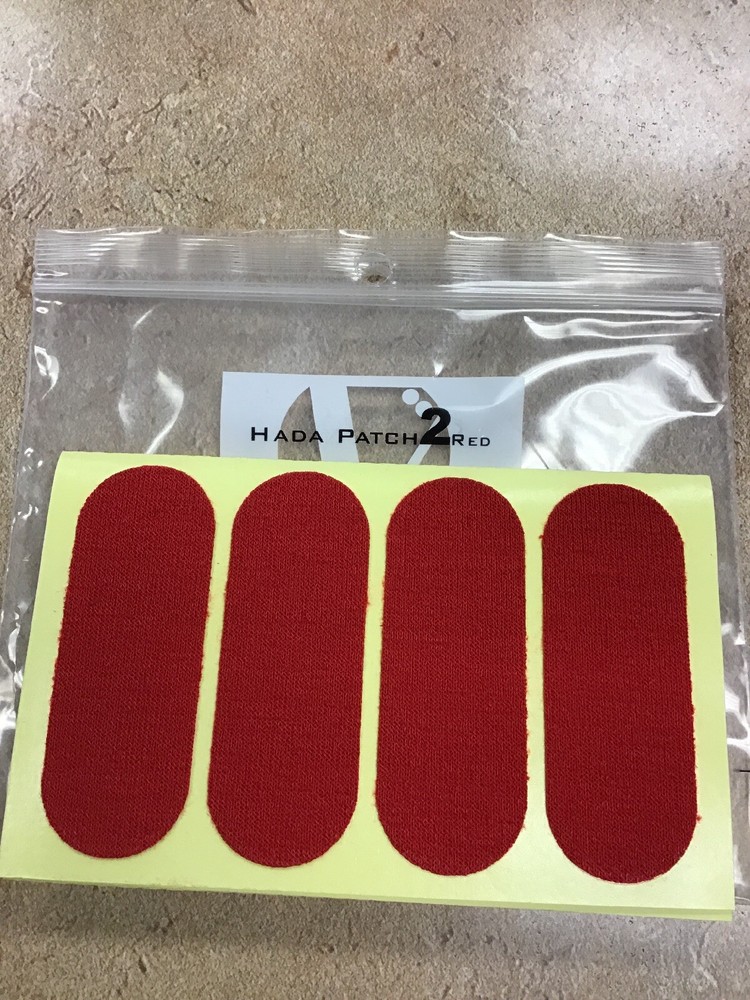 New Vise Pre-Cut HADA PATCH #2 RED Thumb Tape 1"