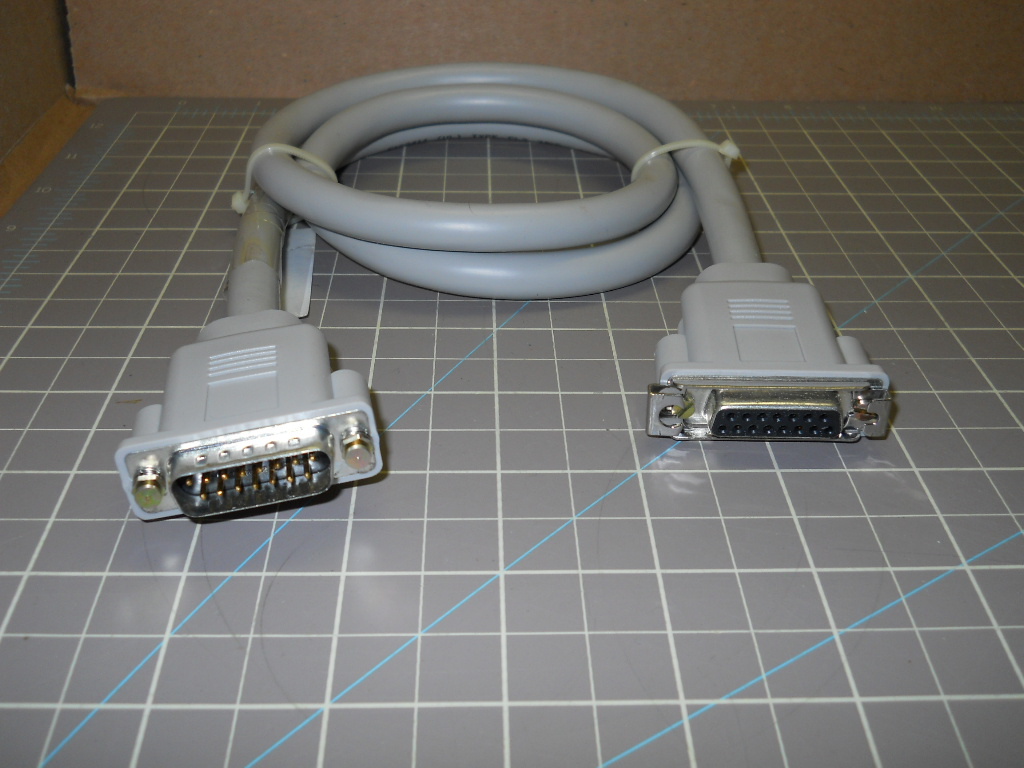 IBM 02G7434 AUI ETHERNET/802.3 TRANSCEIVER CABLE 1M - Unused