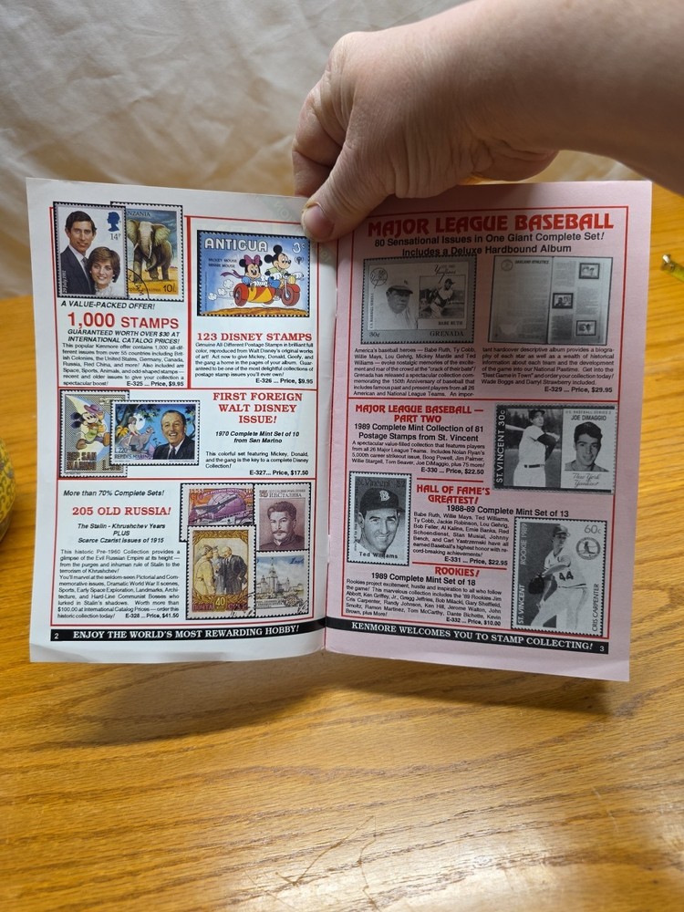 KENMORE Postage Stamp CATALOG 1993 Edition 51pg Magazine #16