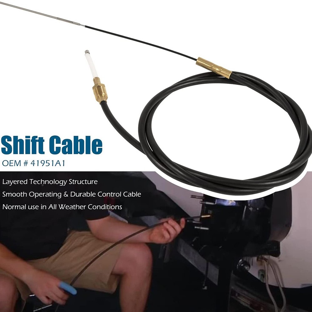 Lower Shift Cable Assembly for Mercury, Mercruiser 865436A02 Sterndrive Marine
