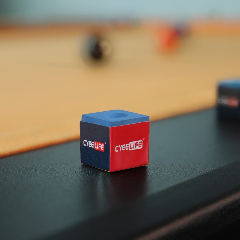Billiard Chalk 6pcs Blue,Pool Table Accessories for Table Billiards