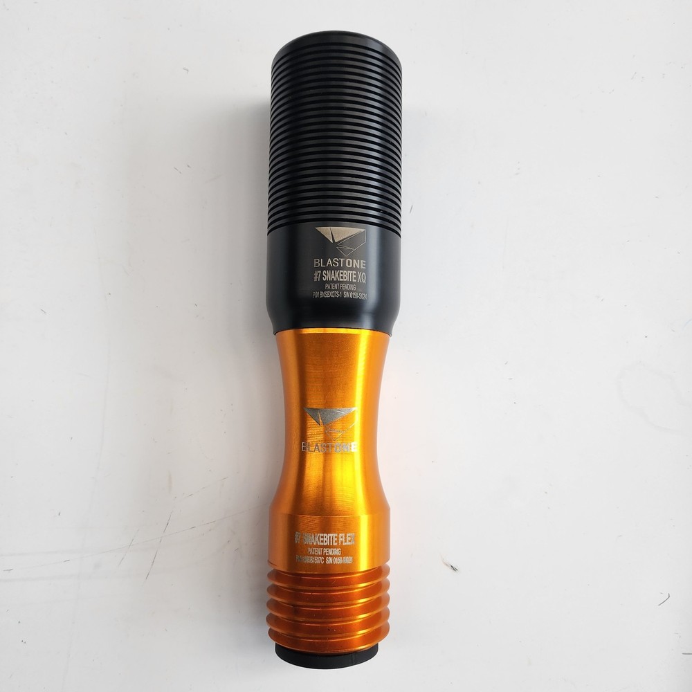 Blastone Sand Blasting Nozzle Blast One #7 Snakebite Flex Assembly With Silencer