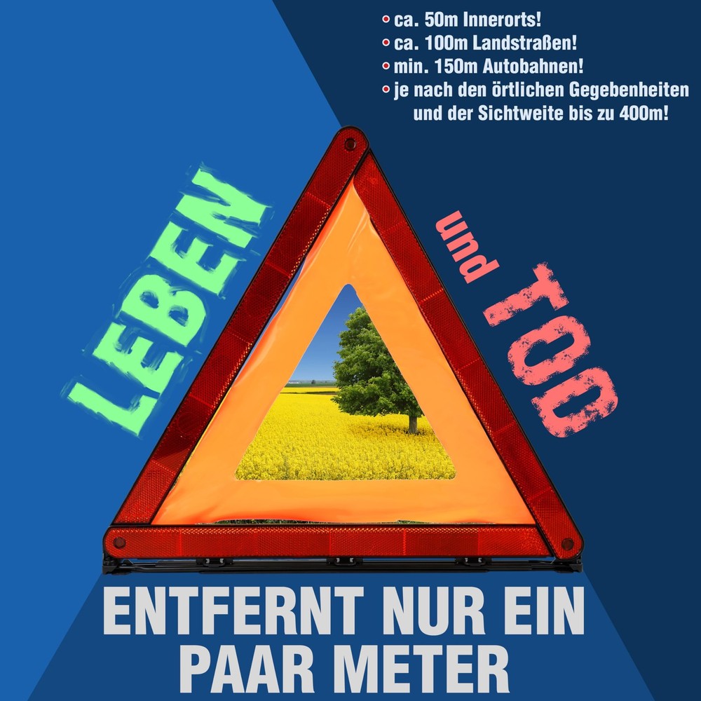 Warning triangle, breakdown triangle