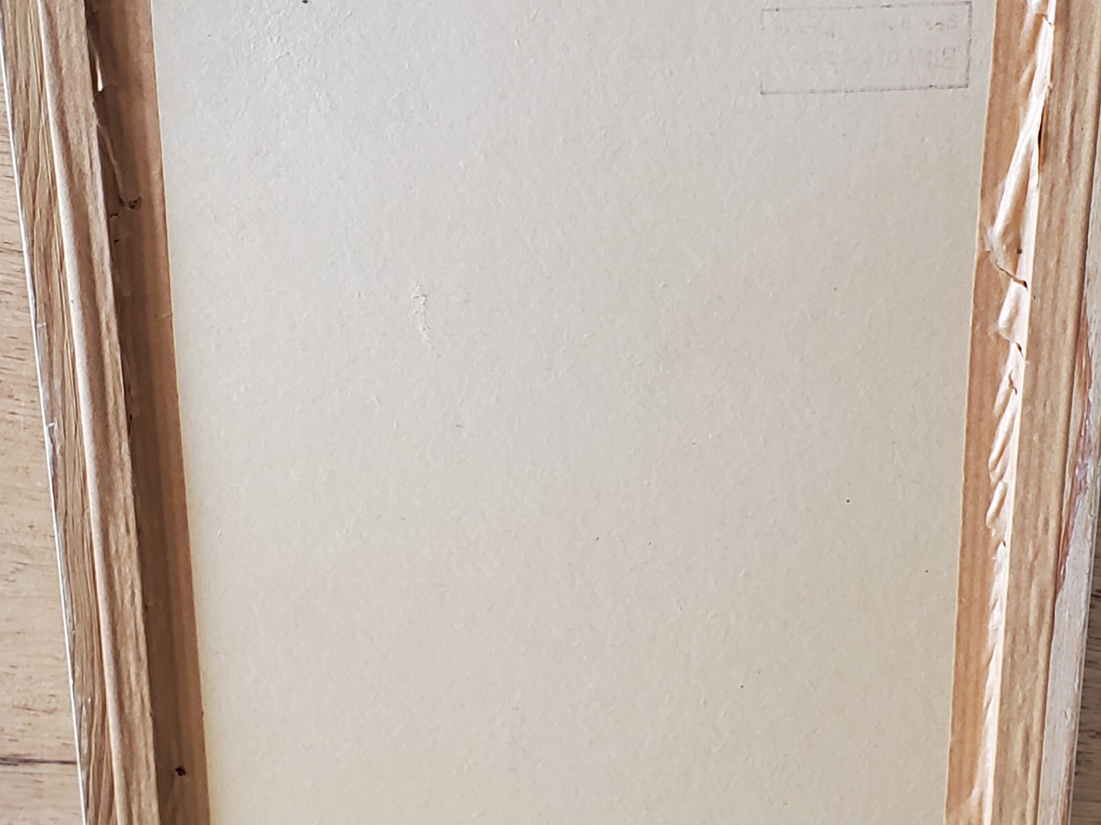 Mountain Scene Church Wall Art Hanging Decor Unsure Unusual Vintage Bamboo Inlay