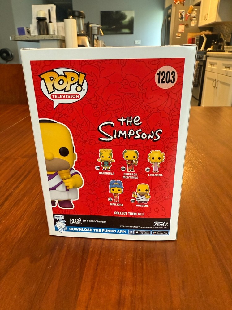 Funko Pop The Simpsons Homer Simpson Obeseus & Soft Protector