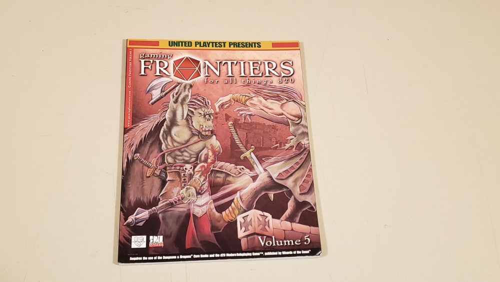 GAMING FRONTIERS VOL 5 - FOR ALL THINGS D20 +DM+
