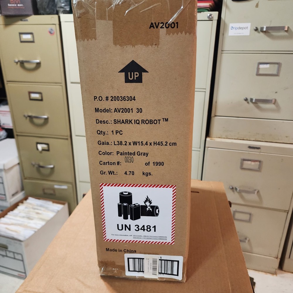 Shark AI robot Model AV 2001 30