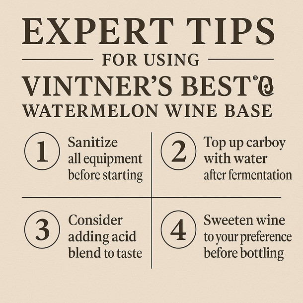 LD Carlson Vintner's Best Watermelon Wine Base