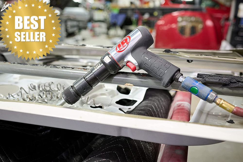 Air Hammer Kit 2600 BPM 3in Stroke Quick Change 5pc Chisel Set 135MAXK