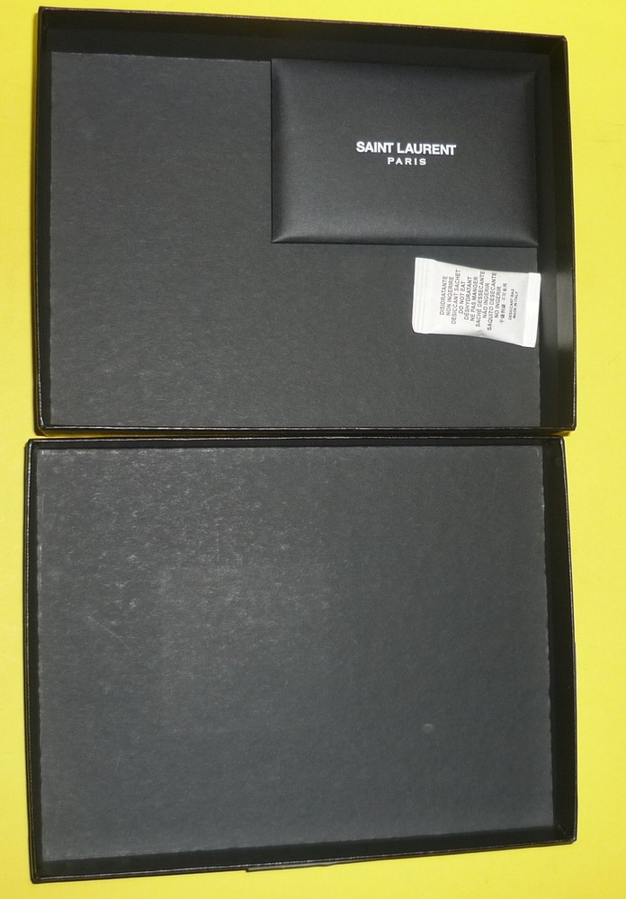 Saint Laurent Empty Box 6.75” x 5.25” x 1.25”