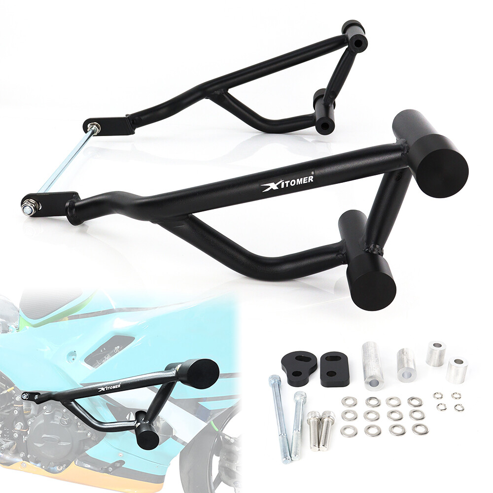 Fit For Kawasaki Ninja 500 2024-2025 Stunt Engine Guard Crash Bars Crash Cage