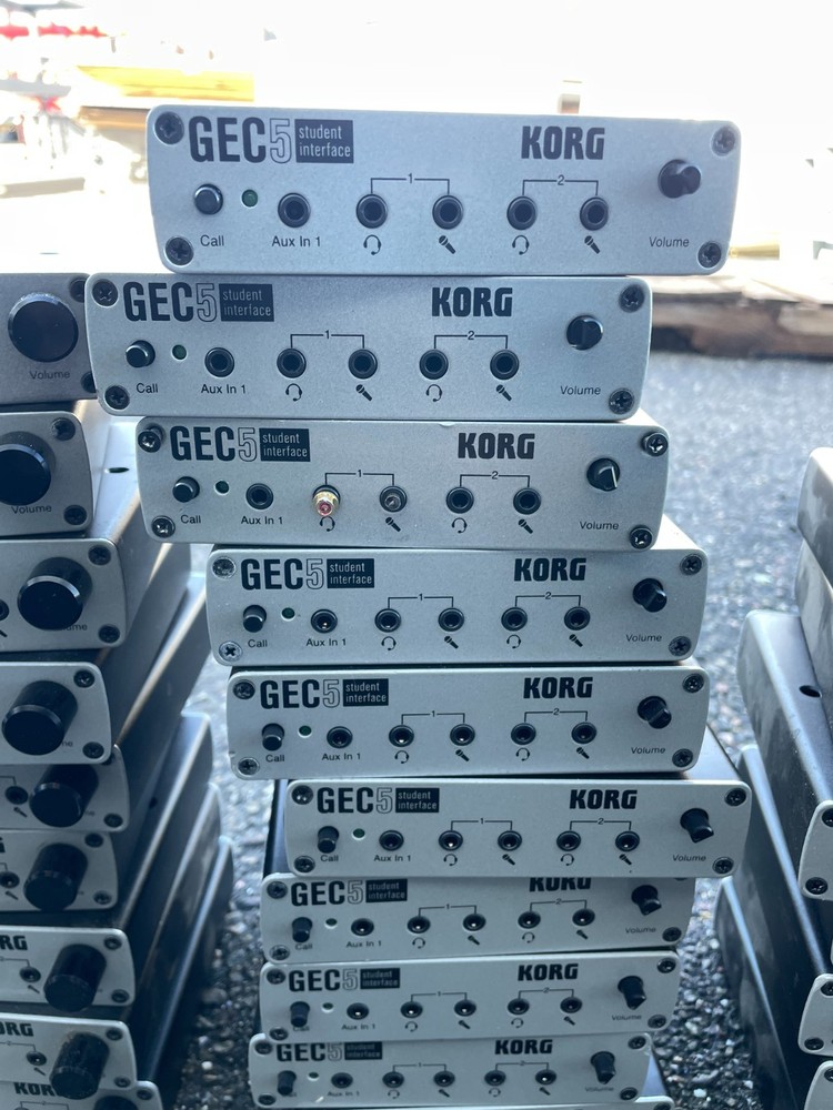 Mixed Lot - KORG GEC5 Group Education Controller, Some working, some not
