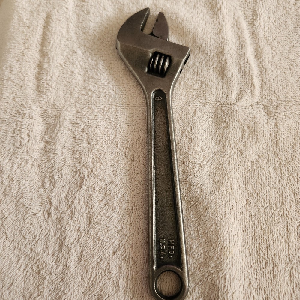 Proto 8" adjustable wrench 708-S - used