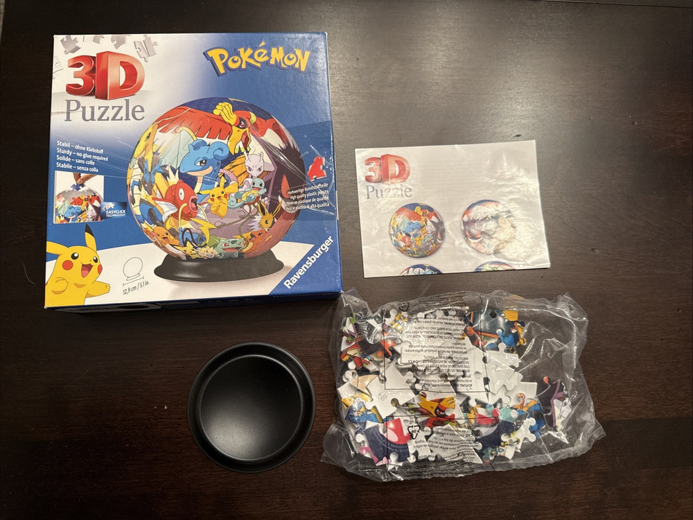 Ravensburger Pokemon 3D Puzzle Open Box
