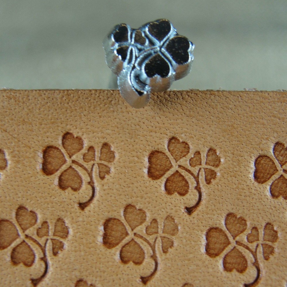 Craft Japan - #E377 Clover Leaf Stamp (Leather Stamping Tool)