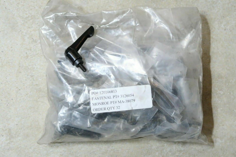 2 pcs MONROE ENGINEERING MA-38079, #1 x 10-24 Stud SS Insert Adjustable Handles