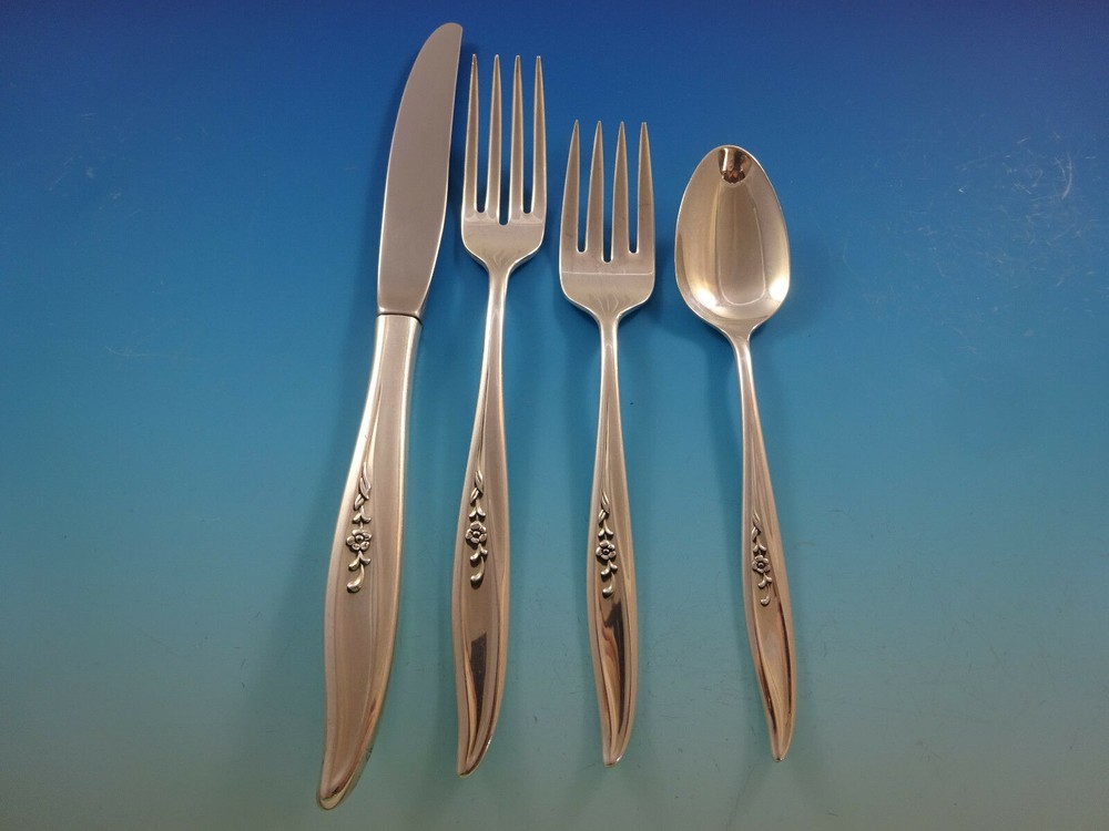 Twilight By Oneida Sterling Silver Regular Size Place Setting(s) 4pc