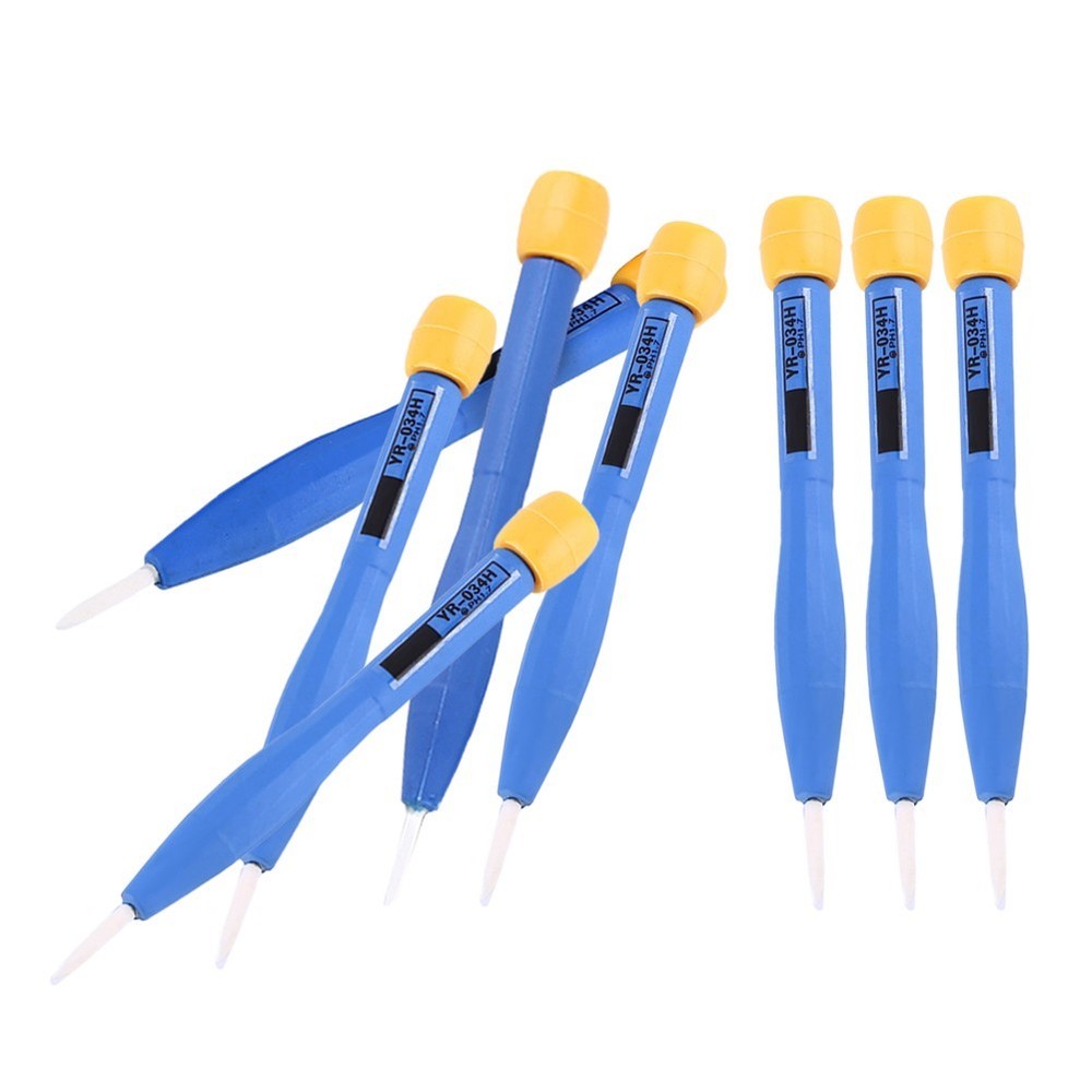 8pcs Adjust Frequency Screwdriver Plastic Ceramic Anti-static Screwdriver