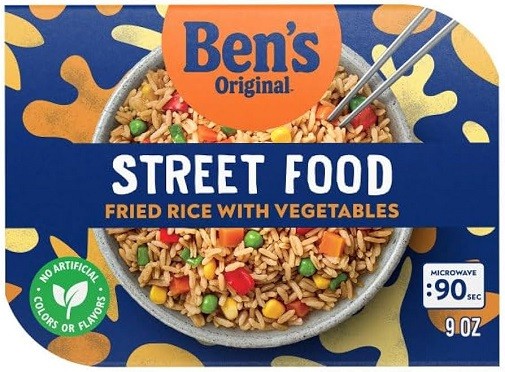Ben's Original Street Food Fried Rice with Vegetables