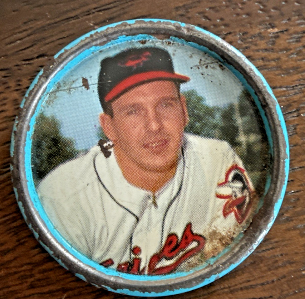 1962/1963 Salada Tea Junkett Baseball Coins Lot 32 Kaline Aaron Robinson Wilhelm